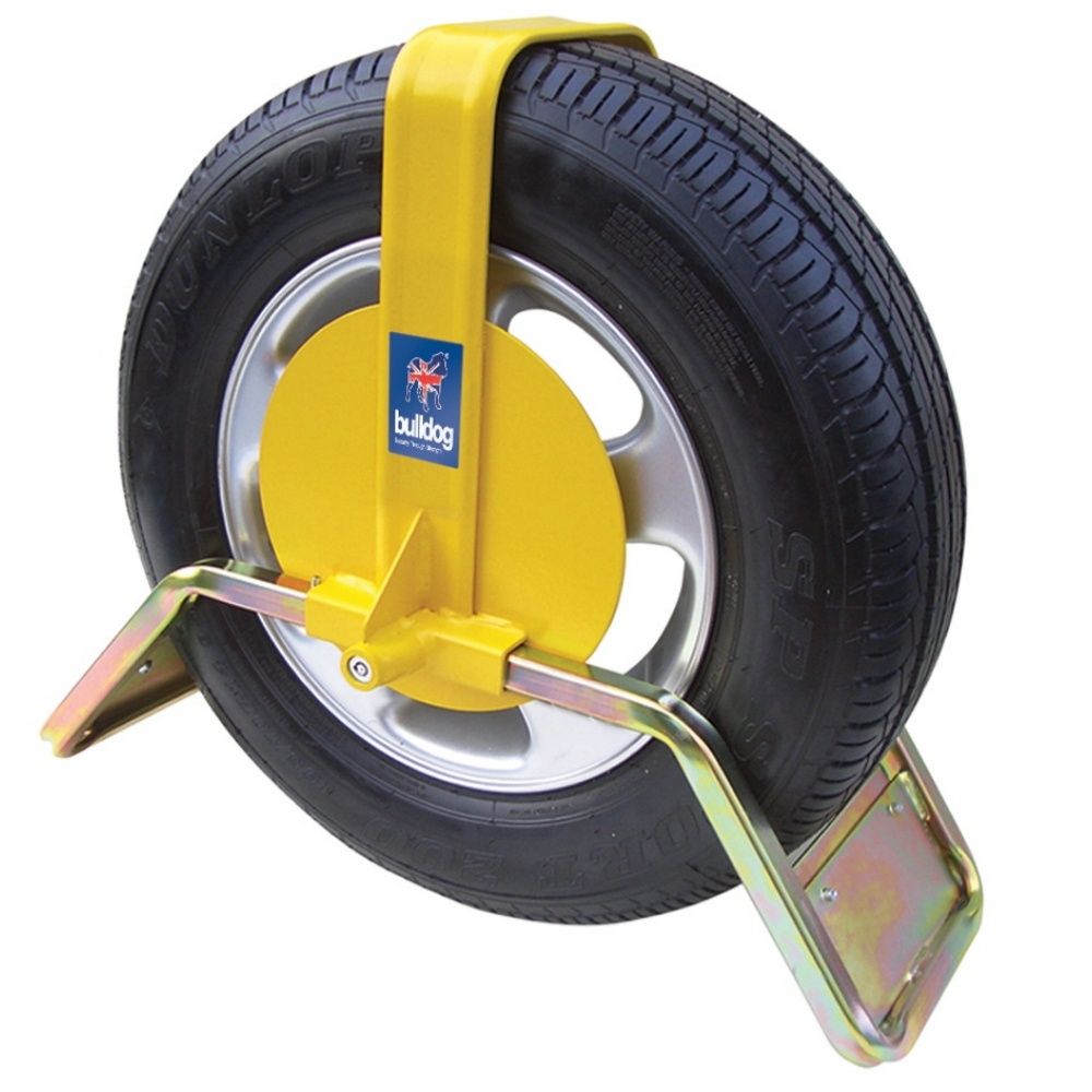 TRAILER AND CARAVAN WHEEL CLAMPS